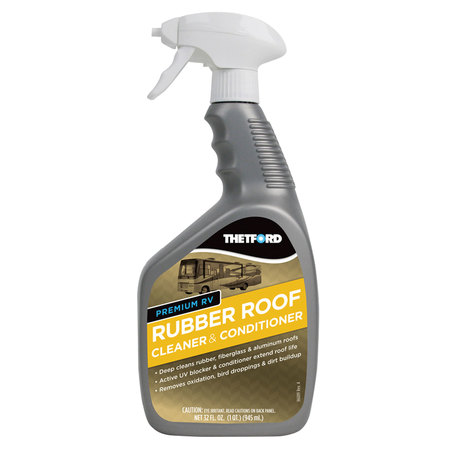 THETFORD Thetford 32512 Premium RV Rubber Roof Cleaner and Conditioner - 32 oz. 32512